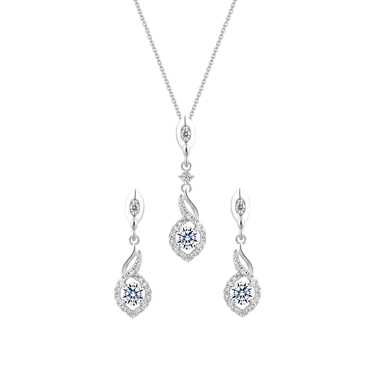 Bộ Trang Sức Buddy N GIA 3C