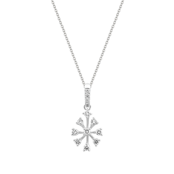 Mặt kim cương viên vàng 14K Jena A188 TD