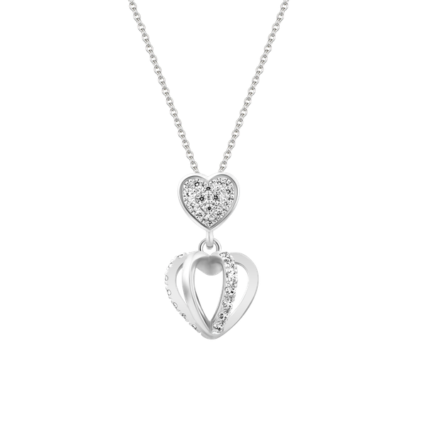 Mặt đính đá CZ vàng 10K Heart baloon N