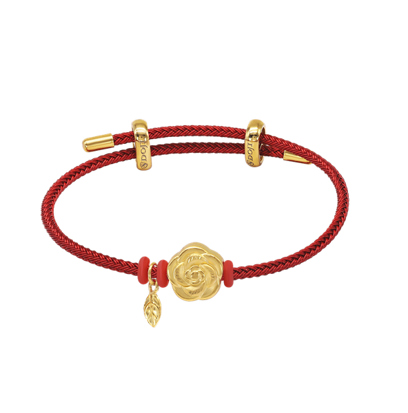 Lắc Vàng 24K Golden Rose CB7006020 5D