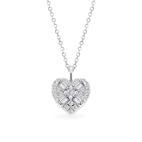 Mặt kim cương viên vàng 14K Jena A255 TD