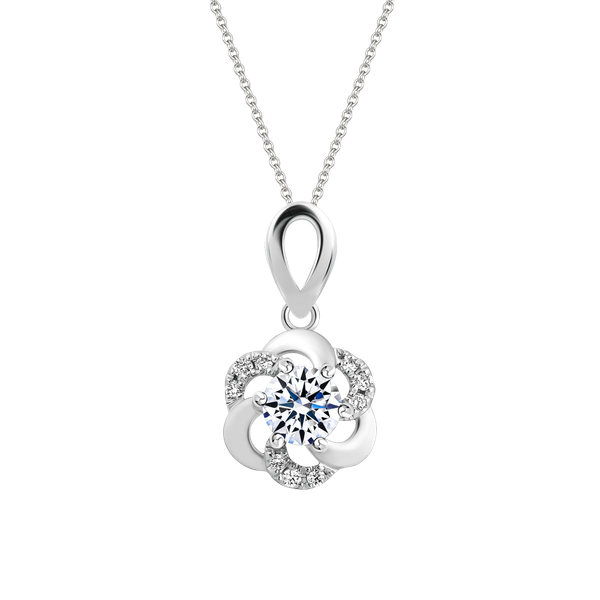 Mặt kim cương 8 Hearts & Arrows vàng 14K Ketaki H&A 3C GVPD0070653