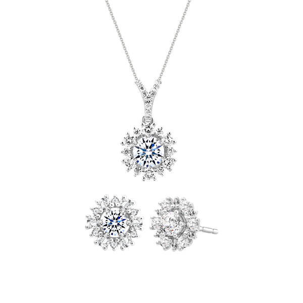 Bộ Trang Sức Flatino GIA 3C