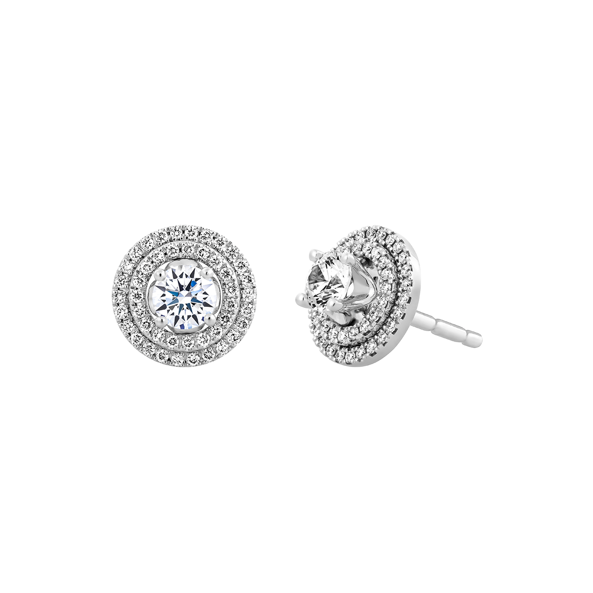 Ổ Bông kim cương tấm vàng 14K Stable N 5C
