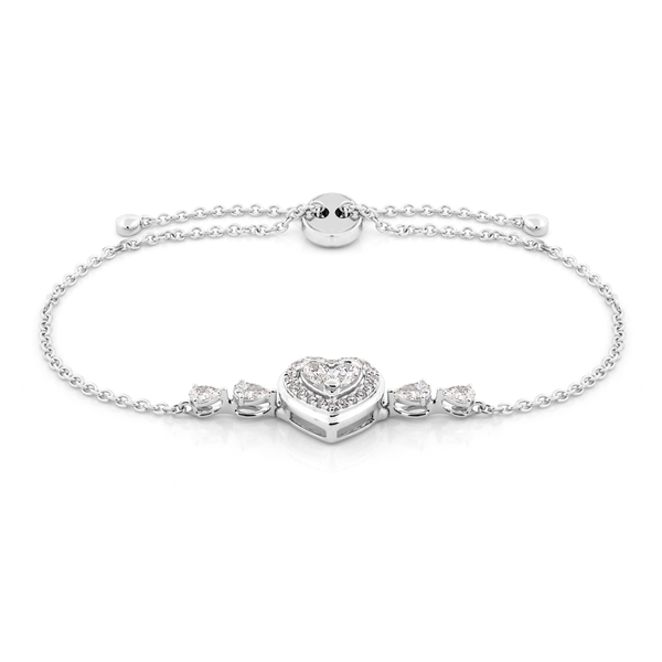 Lắc kim cương viên vàng 14K Jena A074 TD