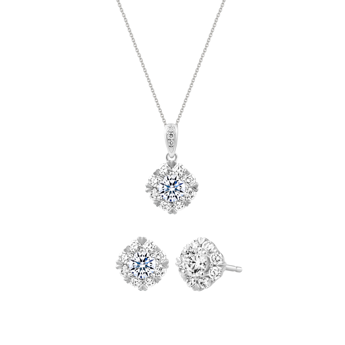 Bộ Trang Sức Jaminary GIA 2C