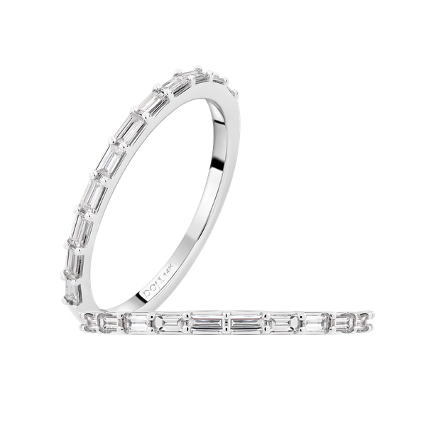 Nhẫn nữ kim cương viên vàng 14K Jena A503 TD