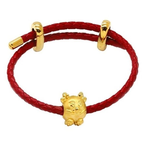 Lắc Vàng 24K Mystic Dragon CB500198 5D