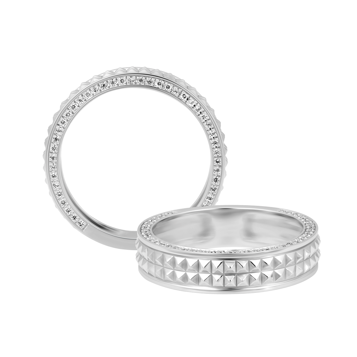 Nhẫn nữ đính đá CZ vàng 14K Exactly