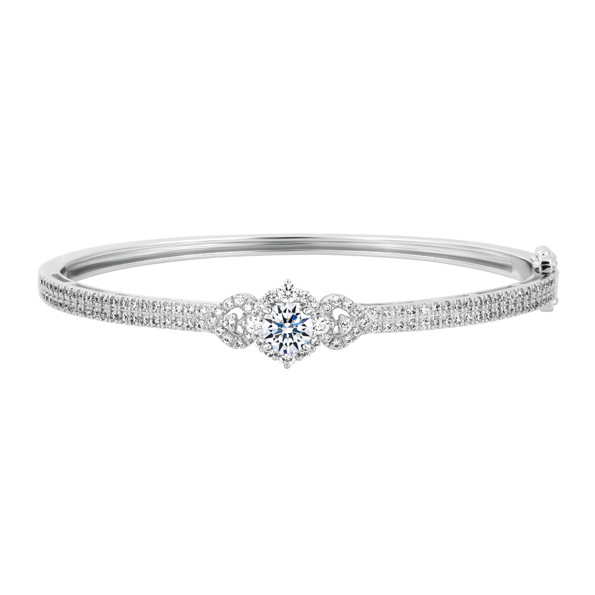 Vòng đeo tay đính đá CZ vàng 14K Victoria S 5C