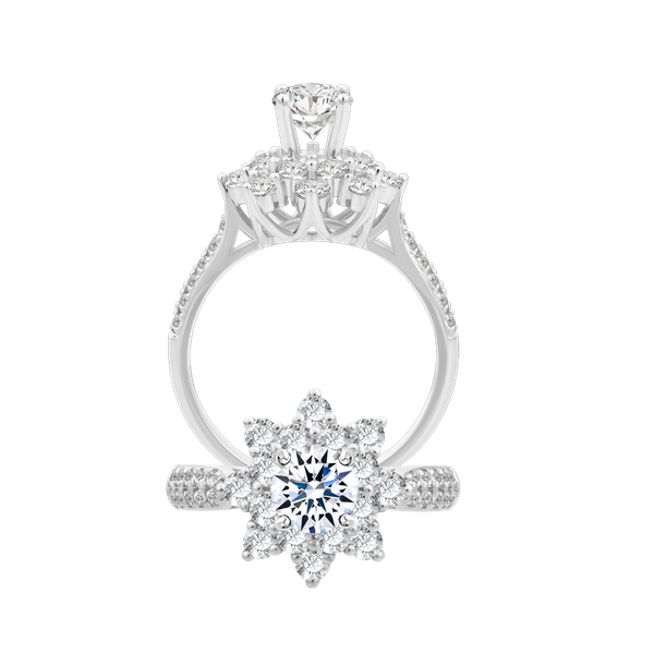 Nhẫn nữ đính đá CZ vàng 14K Admire 5C