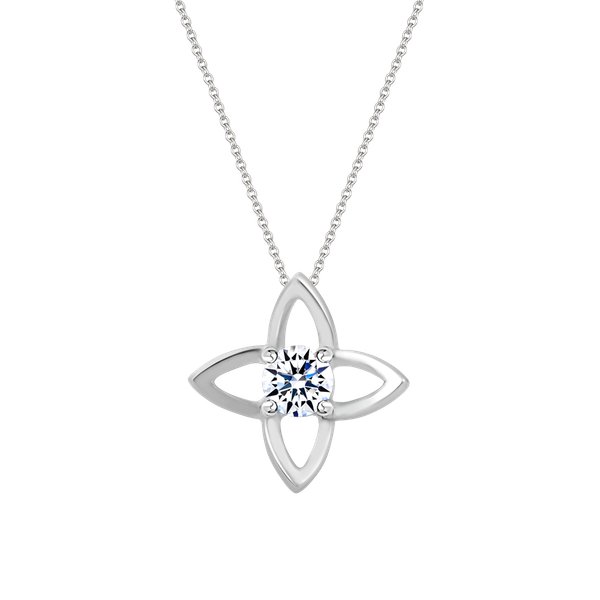 Mặt đính đá CZ vàng 14K Consent 1C