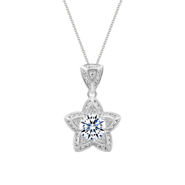 Ổ mặt kim cương tấm vàng 14K Shining Star 3C