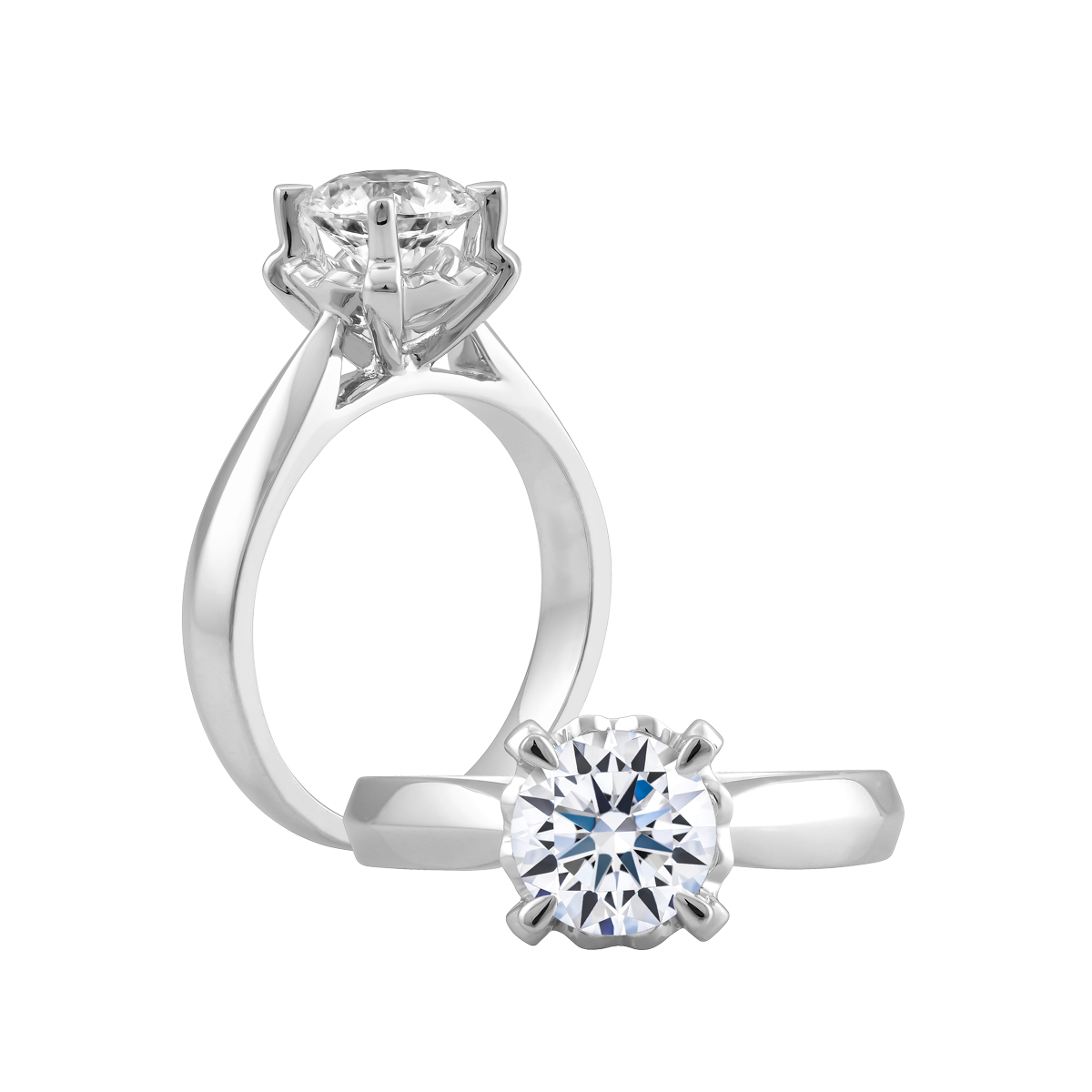 Nhẫn nữ đính đá CZ vàng 14K Tracy 5C