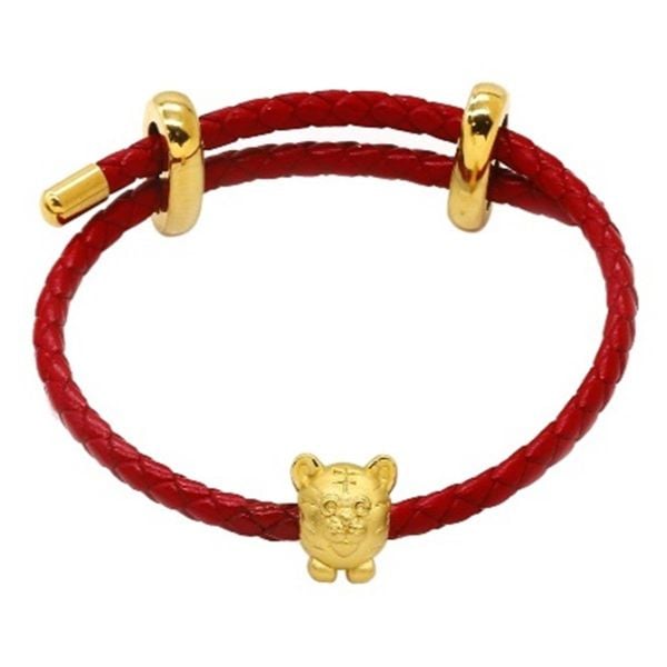 Lắc Vàng 24K Mystic Tiger CB500199 5D