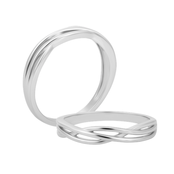 Nhẫn nữ vàng 10K Integrant U