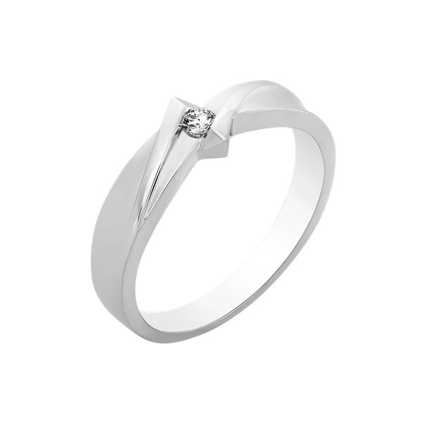 Nhẫn cưới nam kim cương vàng 14K Luminous N5p M