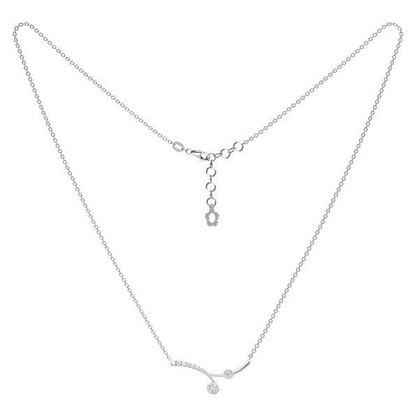 Dây liền mặt kim cương viên vàng 14K Floretive TD