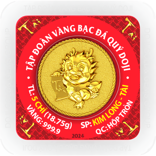 Vàng miếng - GC Kim Long Chiêu Tài 5c