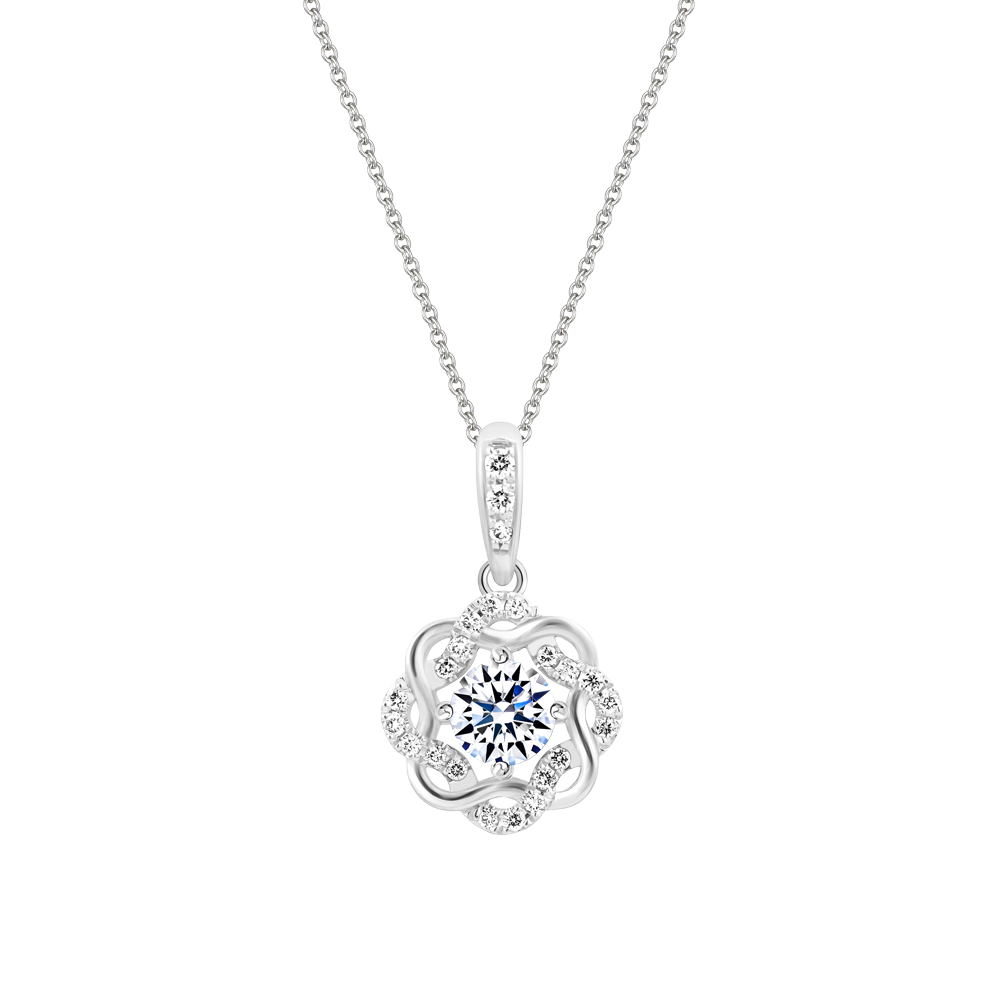 Mặt kim cương viên vàng 14K Chumming GIA 3C GVPD0085713