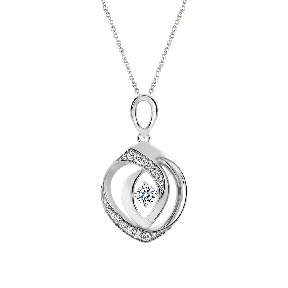 Mặt đính đá CZ vàng 10K Propriety 2C