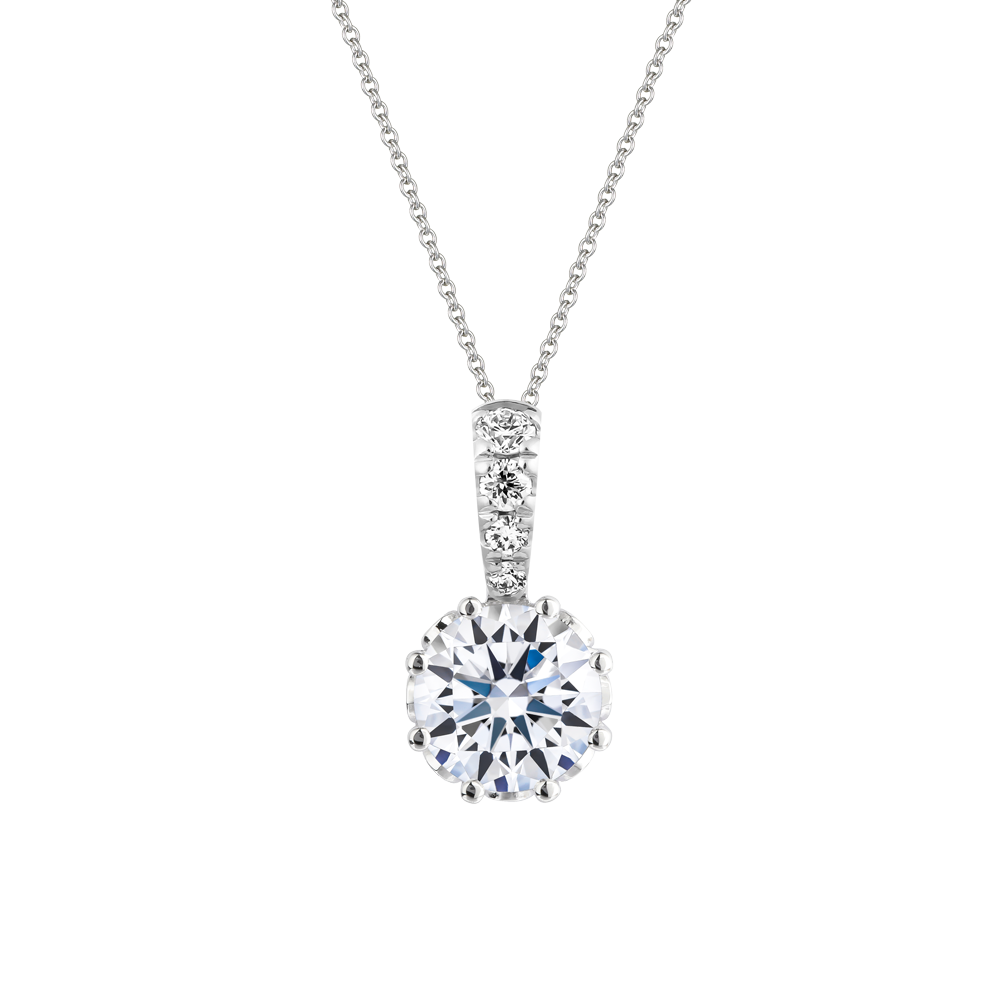 Mặt kim cương tấm vàng 14K Cheerful N2 1CT