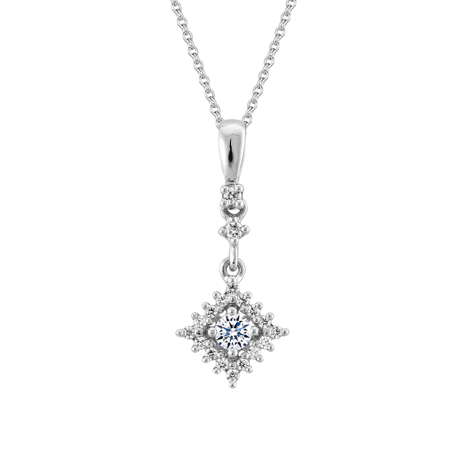 Mặt đính đá CZ vàng 14K Universe 1C GVPD0068149