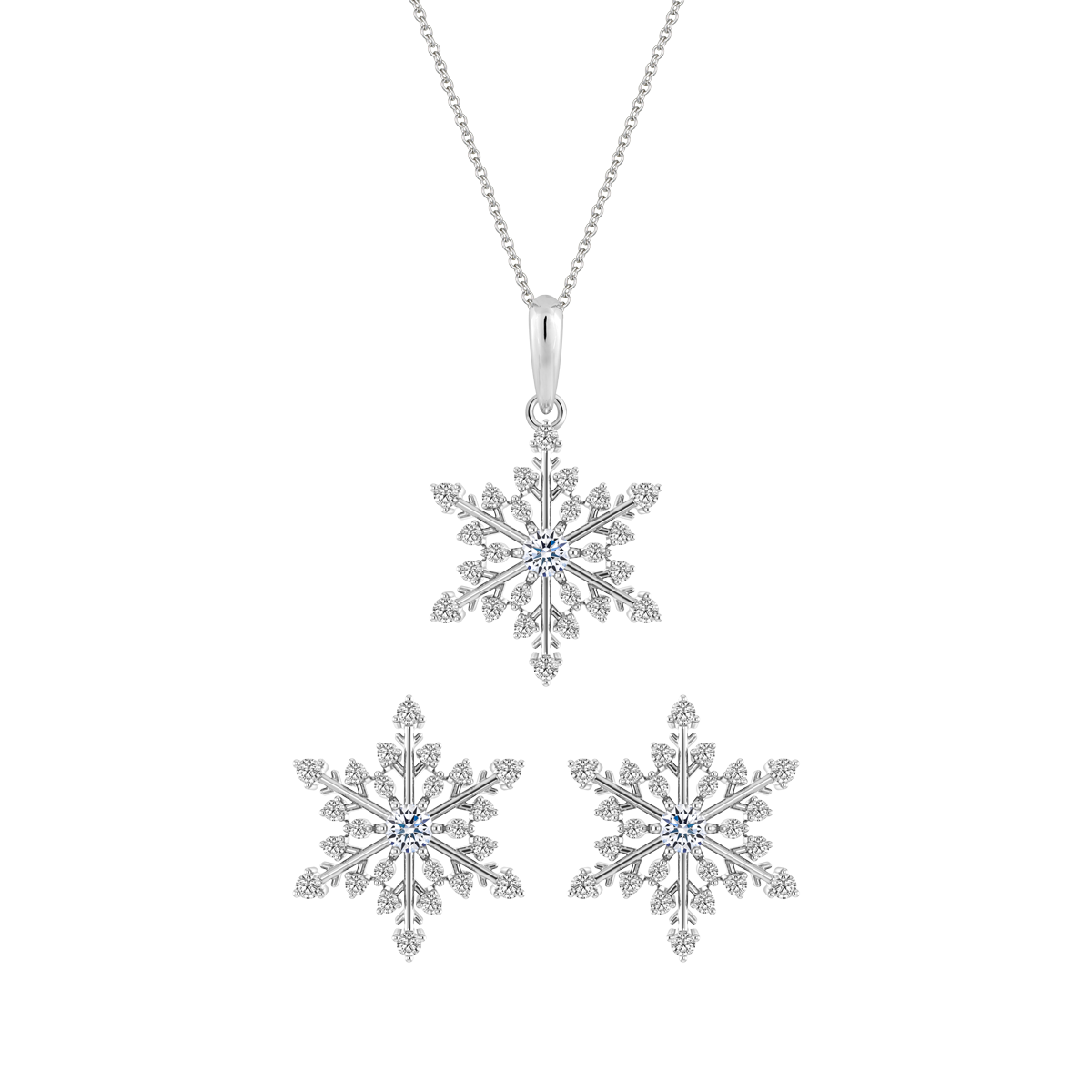 Bộ Trang Sức Shining of Snows 5p