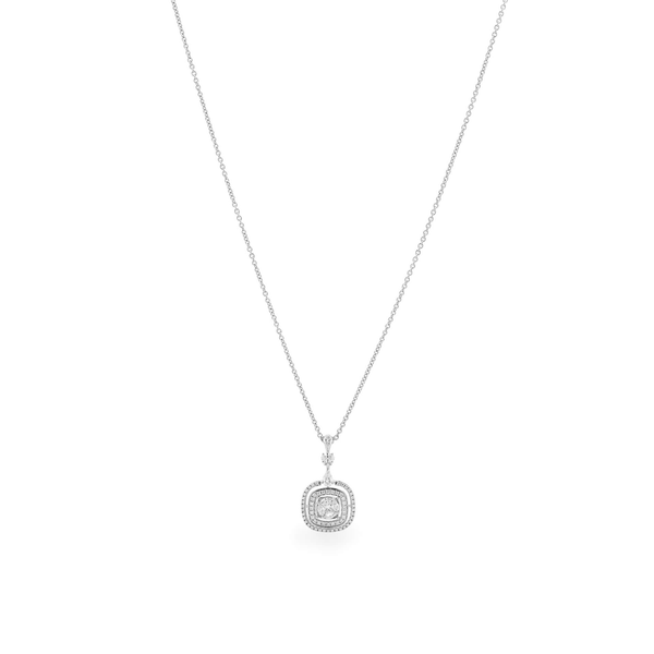 Dây liền mặt kim cương viên vàng 14K Jena A131 TD