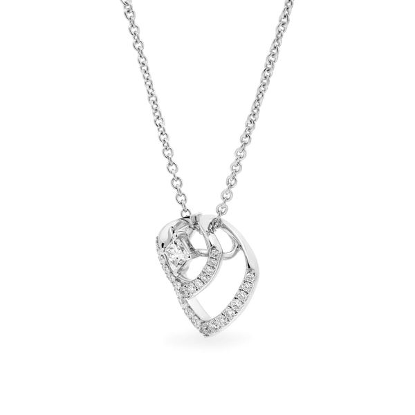Dây liền mặt kim cương viên vàng 14K Jena A077 TD