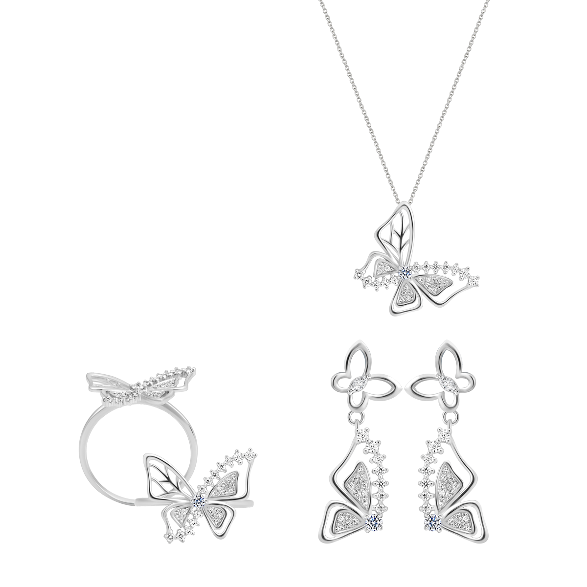 Bộ Trang Sức Lightly Butterfly