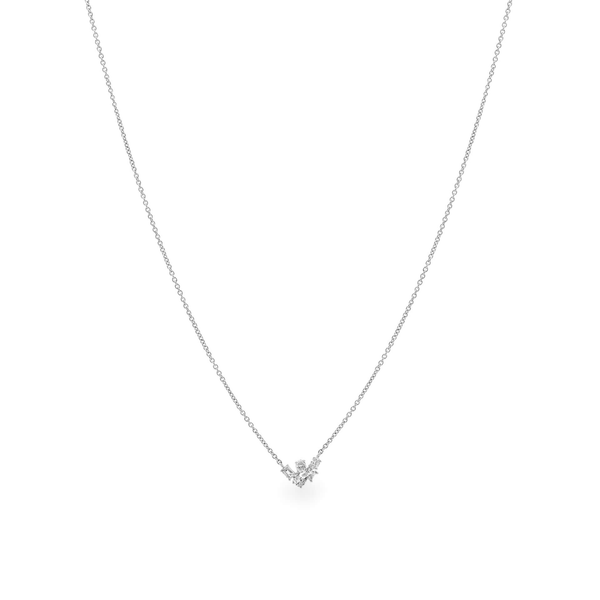 Dây liền mặt kim cương viên vàng 14K Jena A115 TD