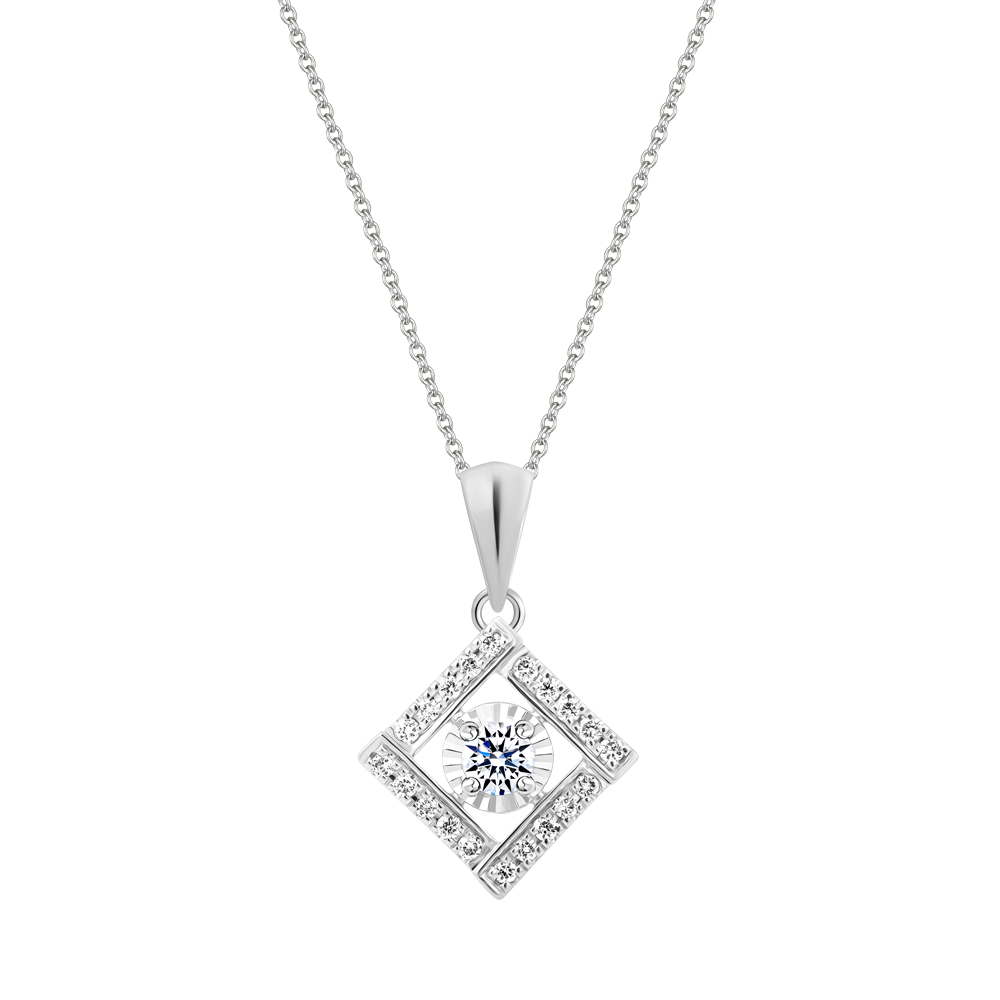 Mặt kim cương viên vàng 14K Frolic GIA 2C GVPD0086118