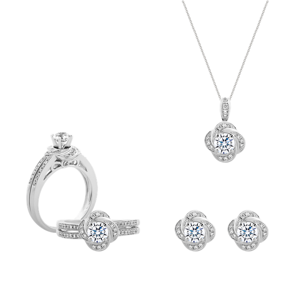 Bộ Trang Sức Canzon GIA 2C