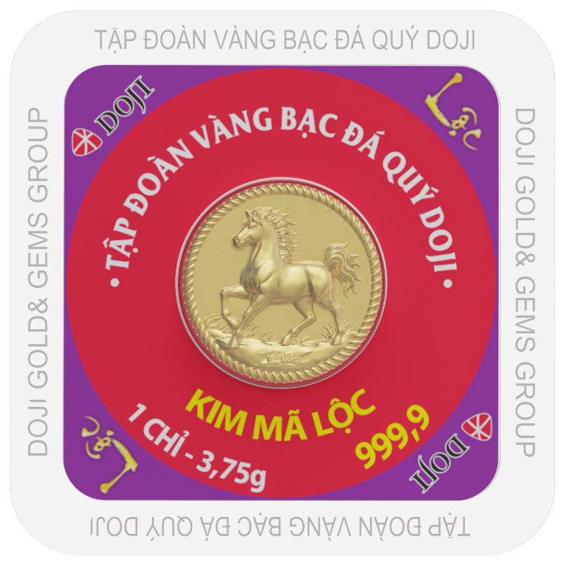Vàng miếng - GC Kim Mã Phát Lộc 1c