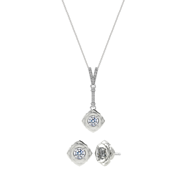 Bộ Trang Sức Black Rose H&A 2C