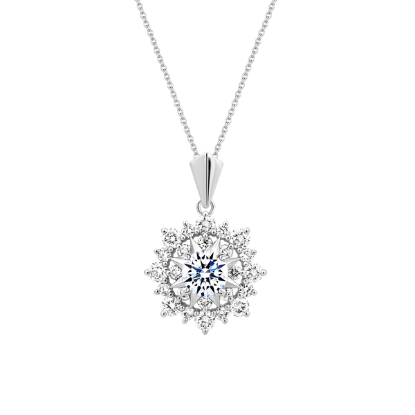 Ổ mặt kim cương tấm vàng 14K Belani 3C