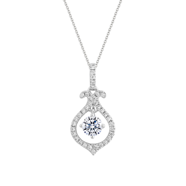 Mặt kim cương tấm vàng 14K Shiny 5C GVPD0066431