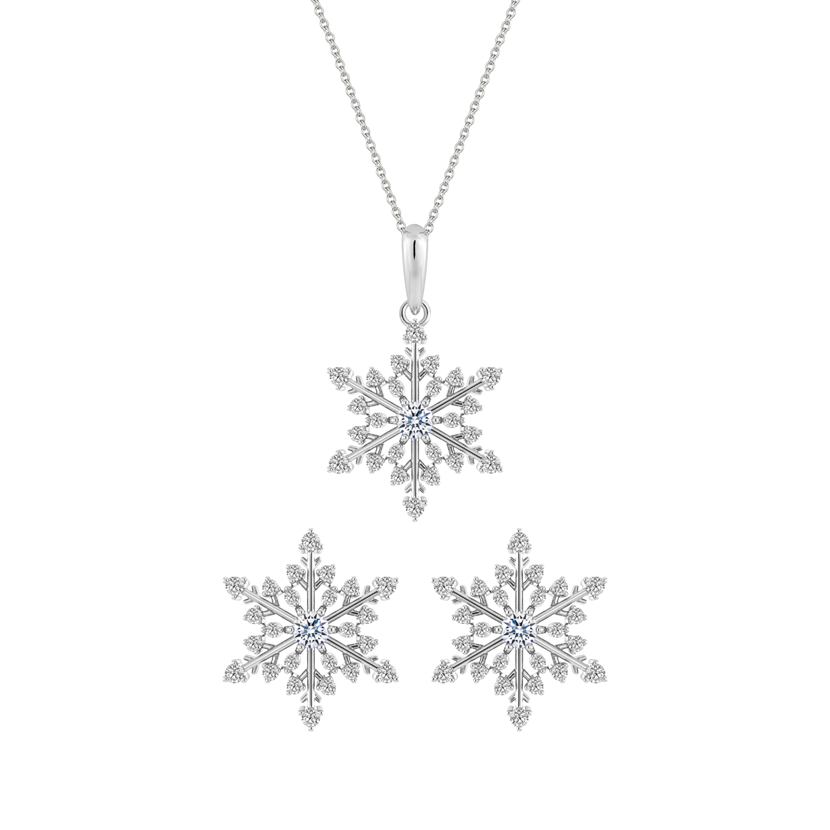 Bộ Trang Sức Shining of Snows 5p