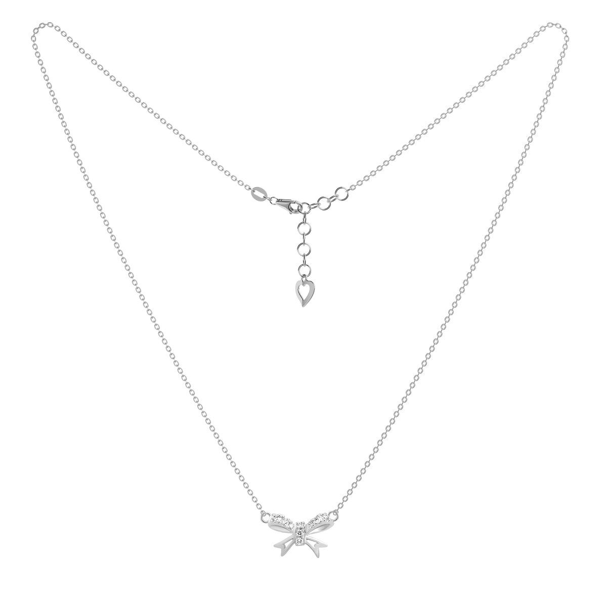 Dây liền mặt kim cương viên vàng 14K Commend TD