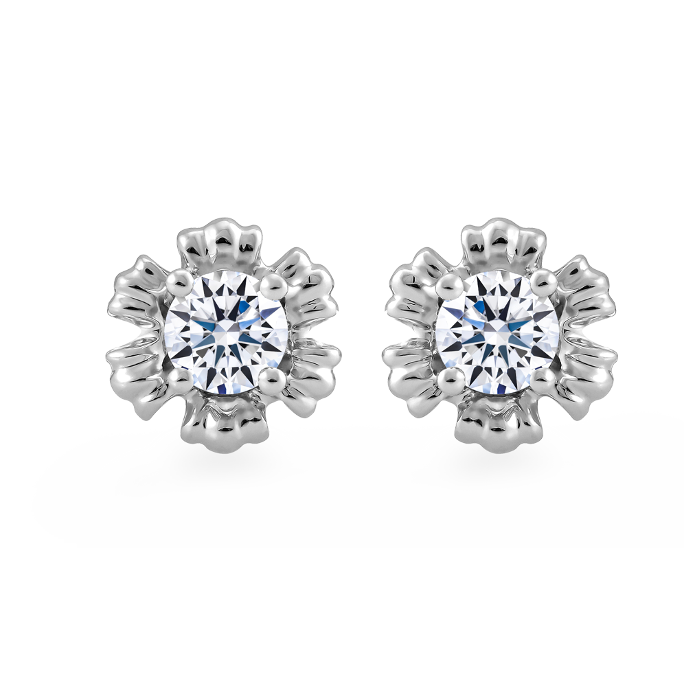 Hoa tai kim cương vàng 14K Kaloni N 5p GVER0059961