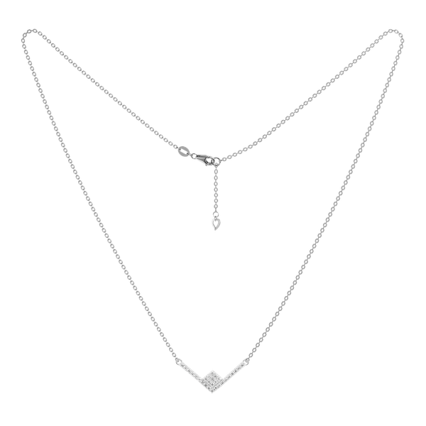 Dây liền mặt kim cương viên vàng 14K Celestine TD