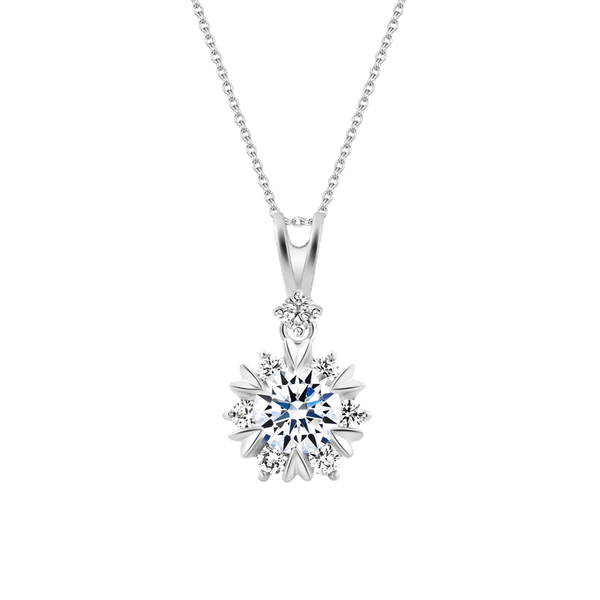 Ổ mặt kim cương tấm vàng 14K Jamina 3C
