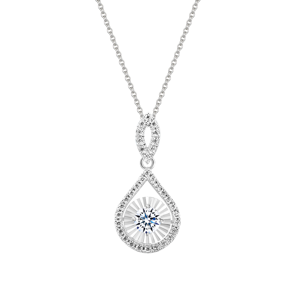 Mặt kim cương 8 Hearts & Arrows vàng 14K Jacenta V2 H&A 2C GVPD0077885