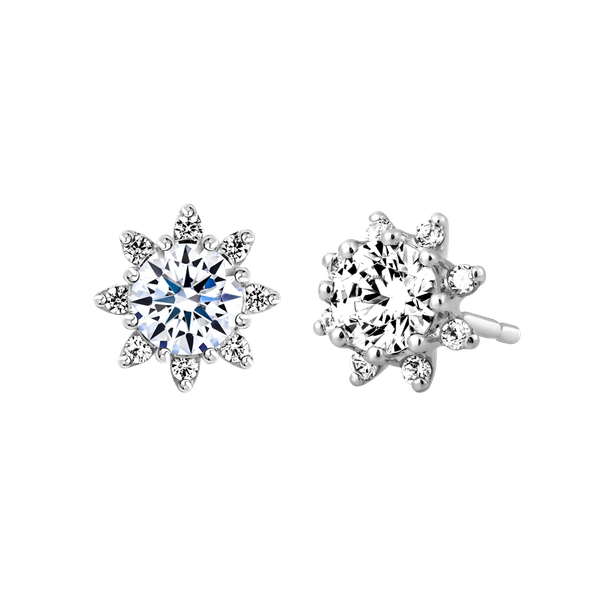 Hoa tai kim cương tấm vàng 14K Girasoli N 2C GVER0092537