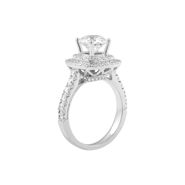 Nhẫn nữ kim cương tấm vàng 14K Calista 5C