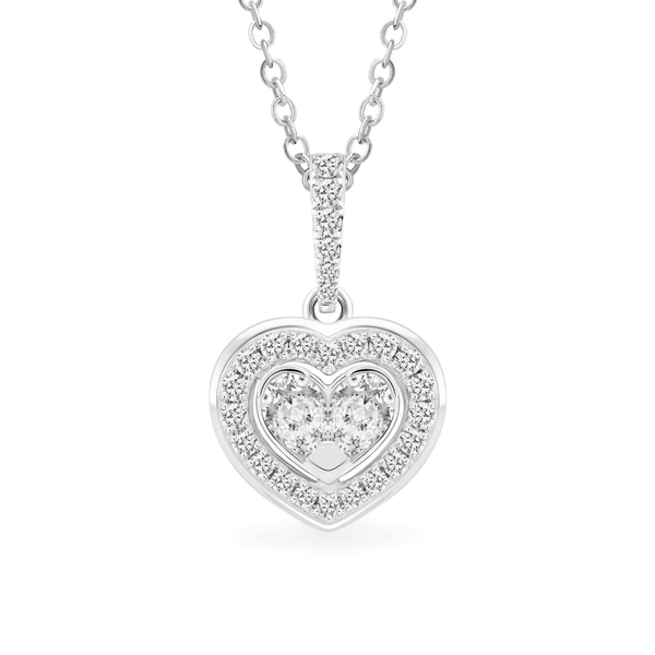 Mặt kim cương viên vàng 14K Jena A074 TD