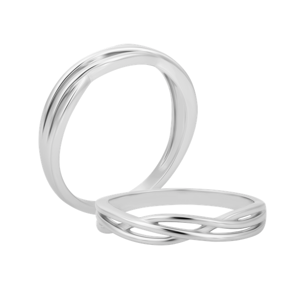 Nhẫn nữ vàng 10K Integrant U