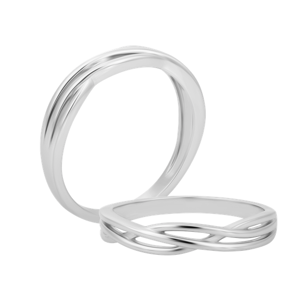 Nhẫn nữ vàng 10K Integrant U