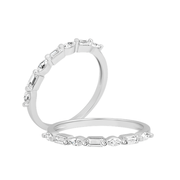 Nhẫn nữ đính đá CZ vàng 18K Pleasanting